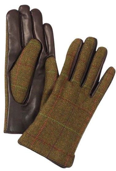 Laksen W's Burley Tweed and Lambskin Gloves