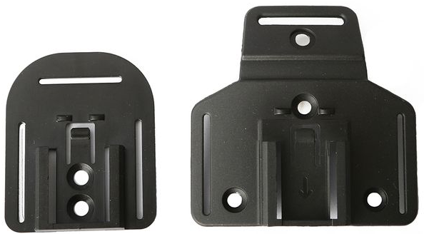 LedX Lamp and battery mount with adhesive tape LX-mount