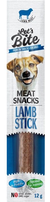 Let's Bite Lets Bite Meat Sticks Lamb stick 12 g