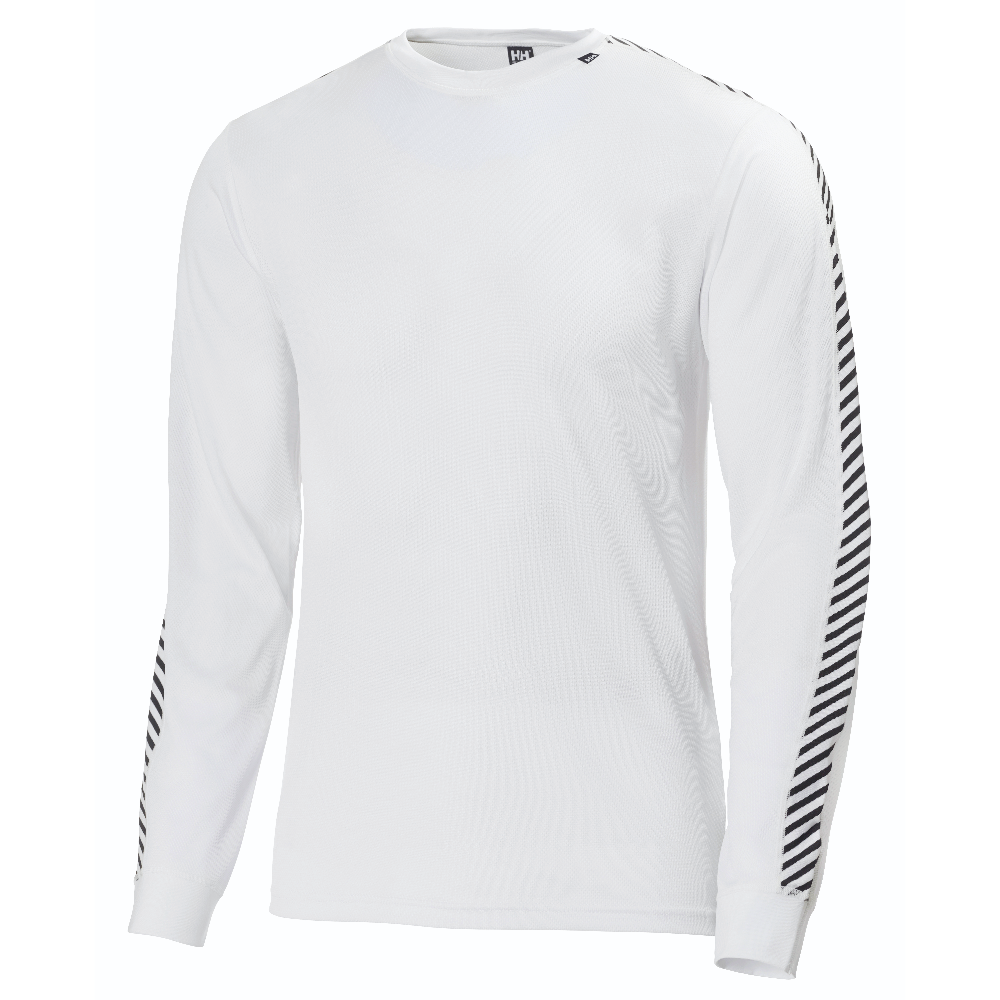 Helly Hansen Lifa Stripe Crew White