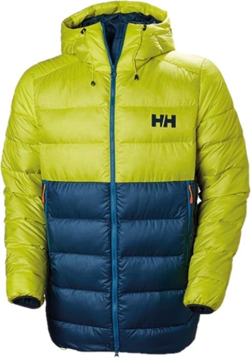 Helly Hansen M's Vanir Glacier Down Jacket Limegreen/Blue