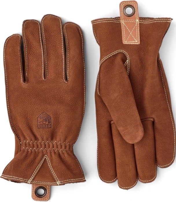 Hestra Oden nahkakäsineet, unisex, ruskea