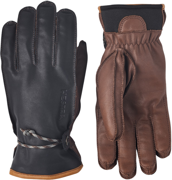 Hestra Wakayama - 5 Finger Navy / Brown