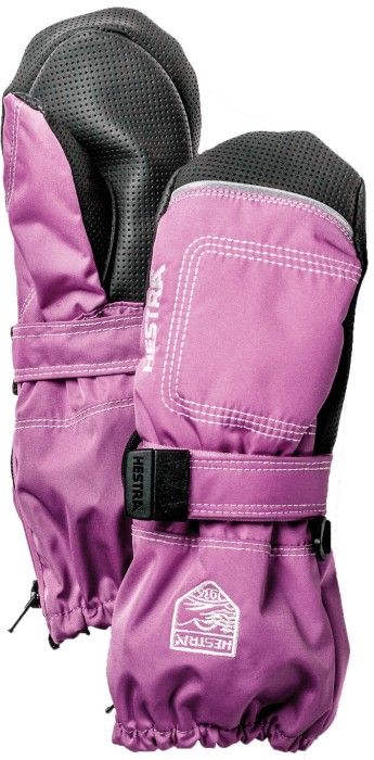 Hestra Baby Zip Long Mitt Cerise