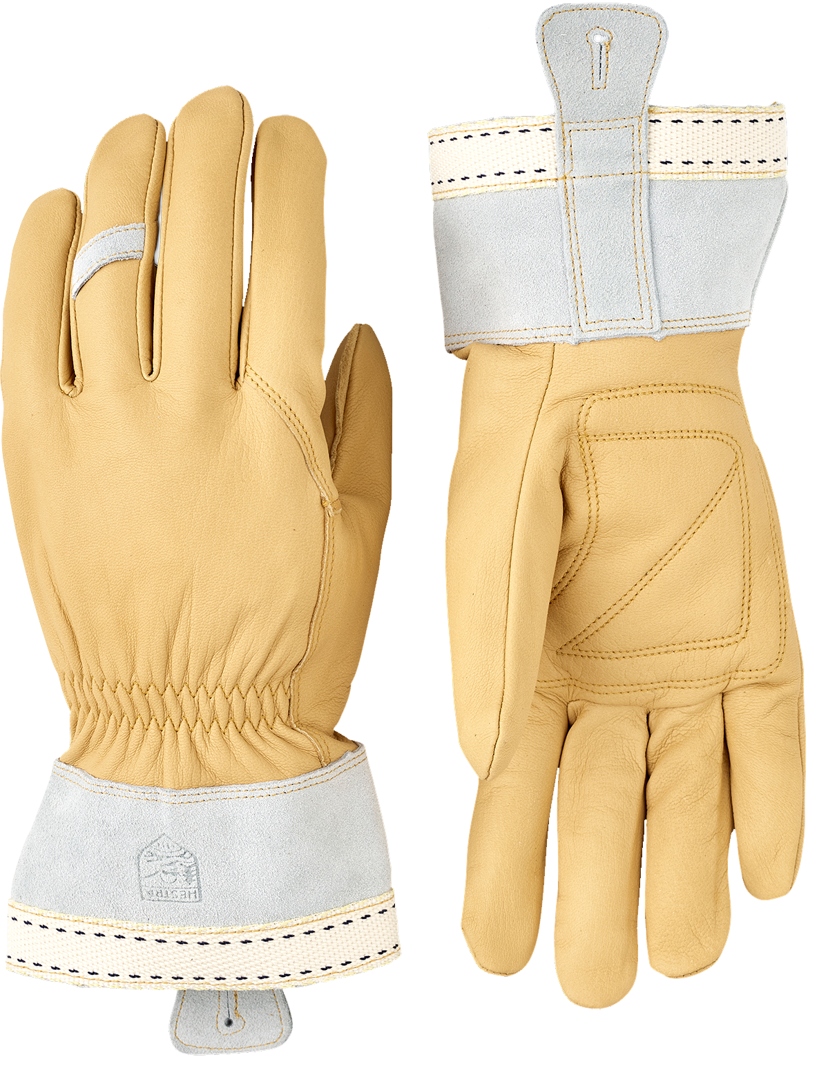 Hestra Skullman hanskat, vaaleanruskea