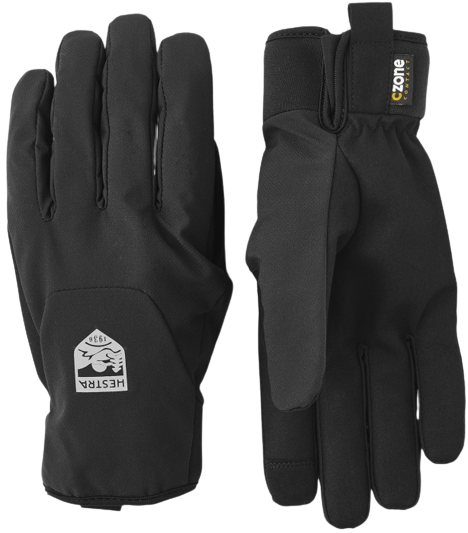 Hestra CZone Bike Mistral pyöräilyhanska, musta