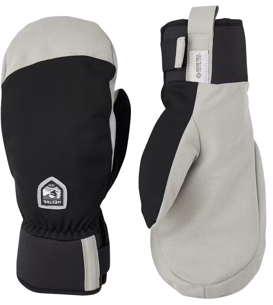 Hestra W.S. Wool Terry Mitt Svart
