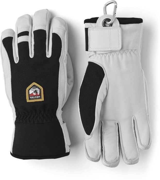 Hestra Army Leather Patrol 5-finger Svart