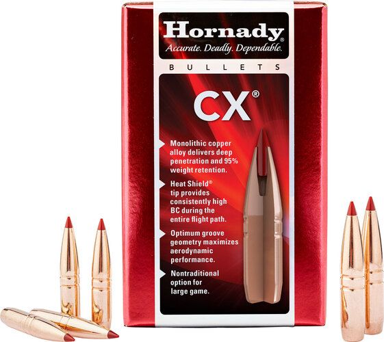 Hornady CX Bullets 338 Cal (.338) 185 gr 50/Box