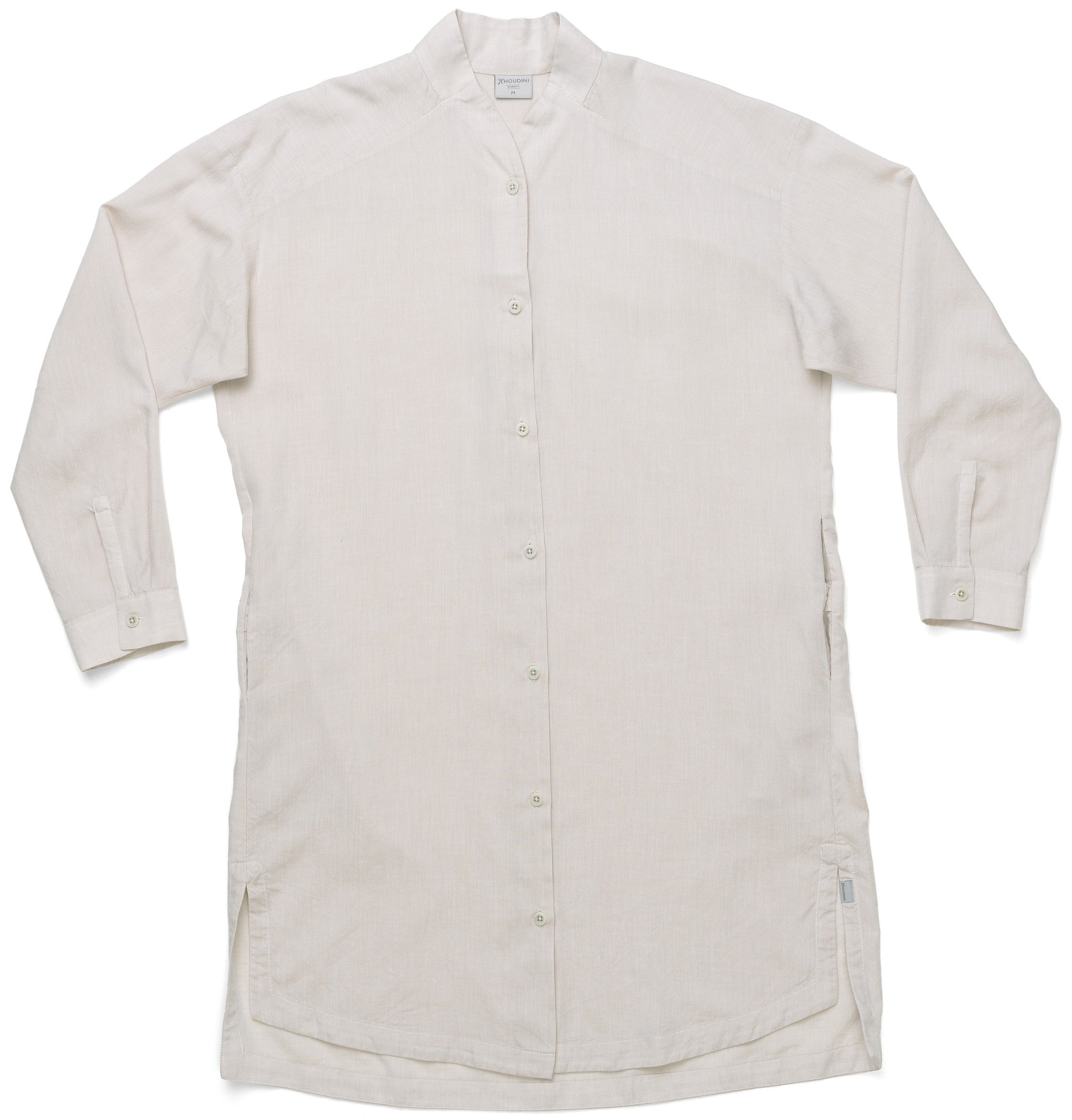 Houdini Tree Dress naisten paitamekko, beigevalkoinen