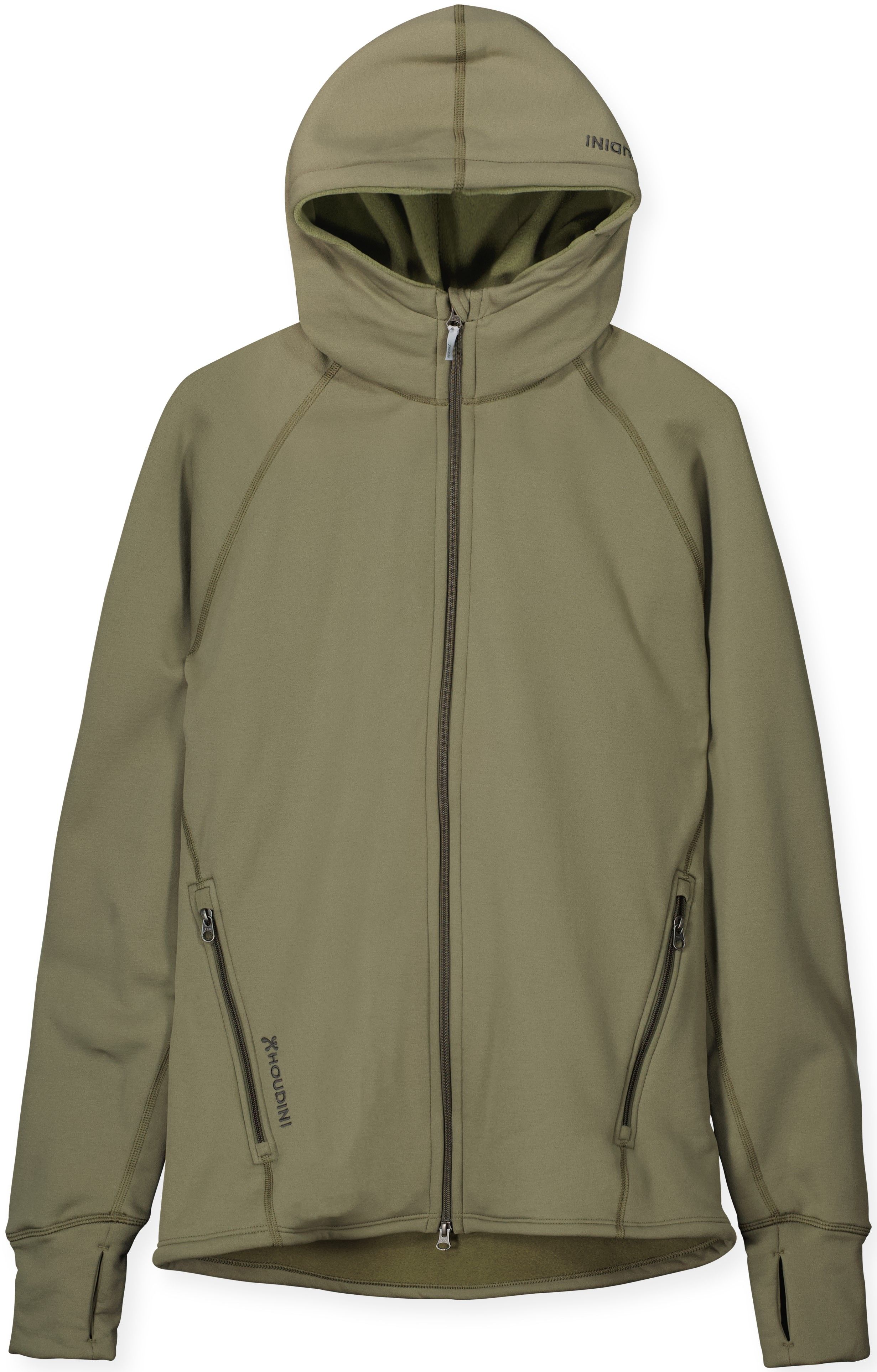 Houdini Ms Power Houdi Sage Green