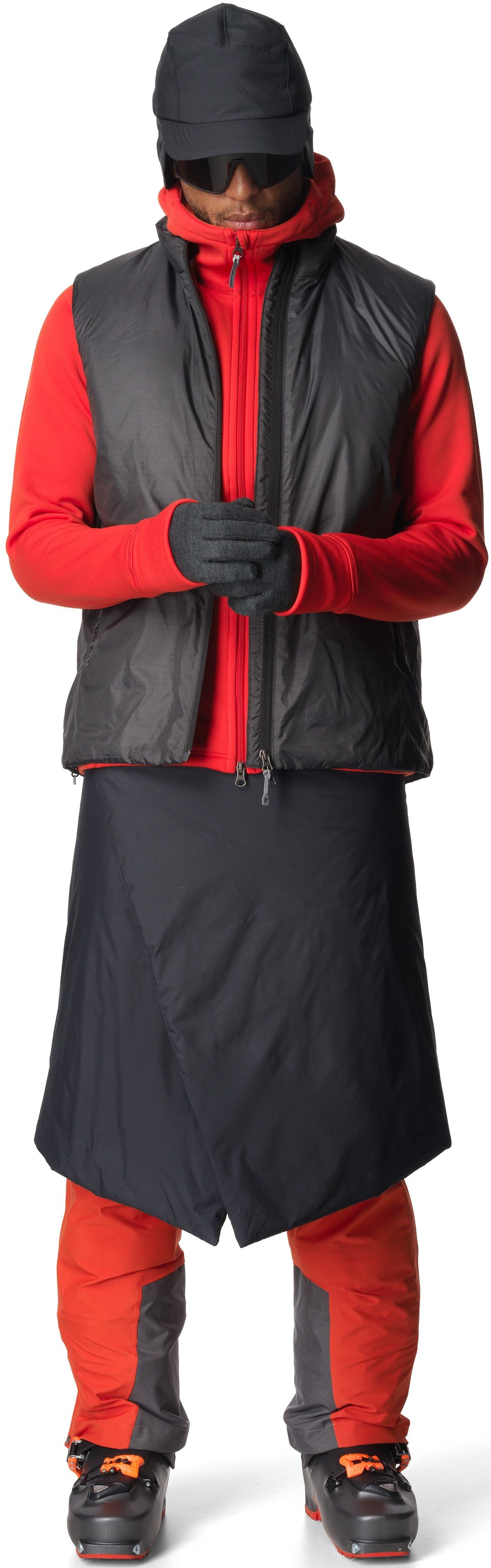 Houdini Ms Dunfri Vest True Black