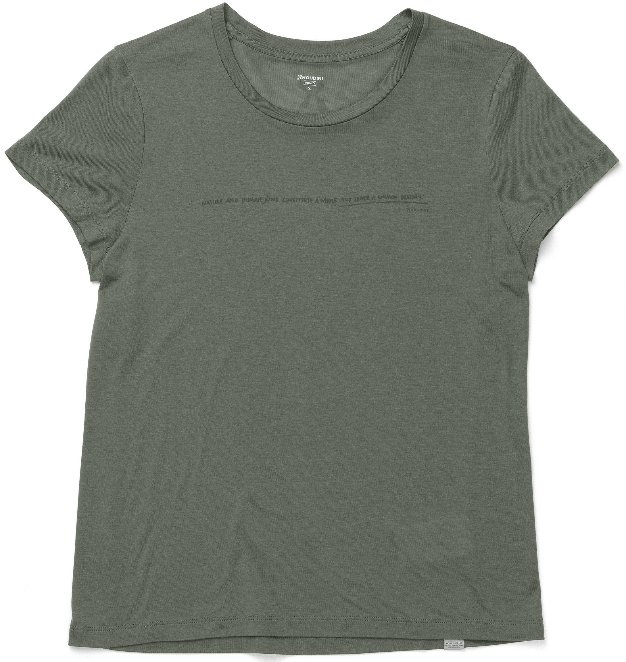 Houdini W's Tree Message Tee Greeness/Reconnect