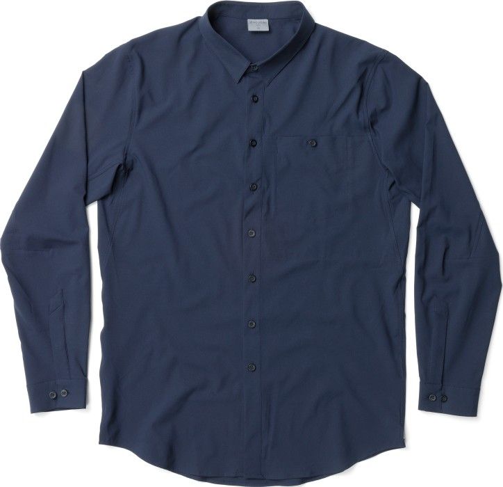 Houdini M's Longsleeve Shirt Blue Illusion
