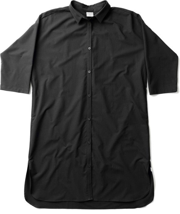 Houdini W"s Route Shirt Dress True Black'