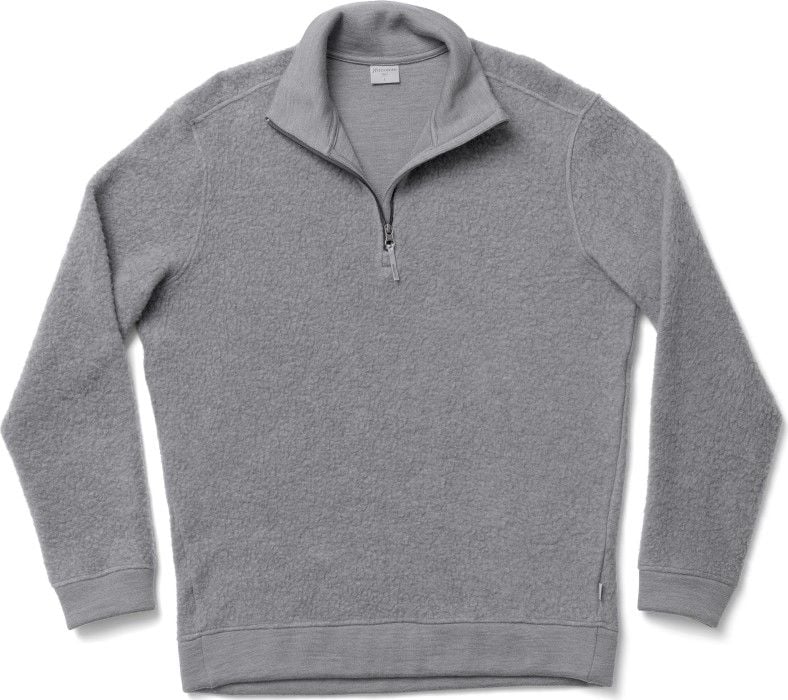Houdini M's Alto Half Zip Soft Grey