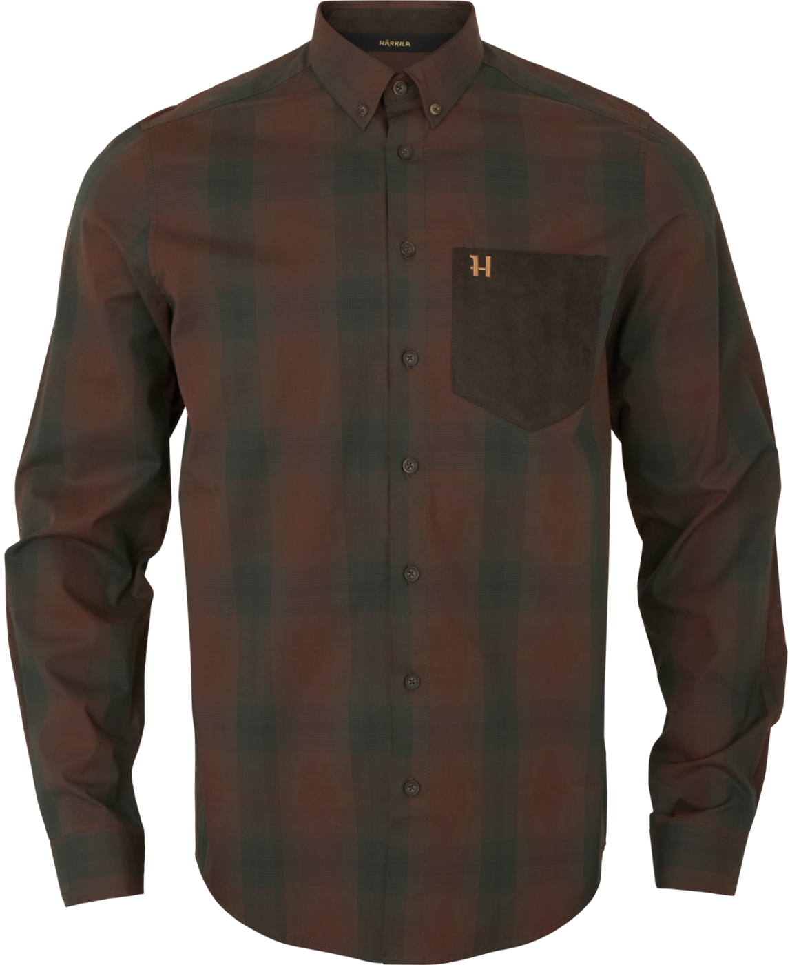 Härkila Akkan Shirt kauluspaita, Burgundy