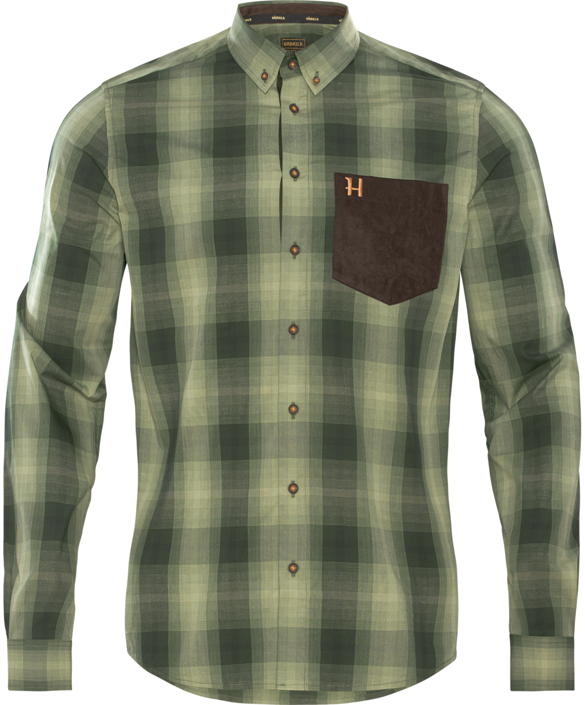 Härkila Akkan Shirt kauluspaita, Duffel Green