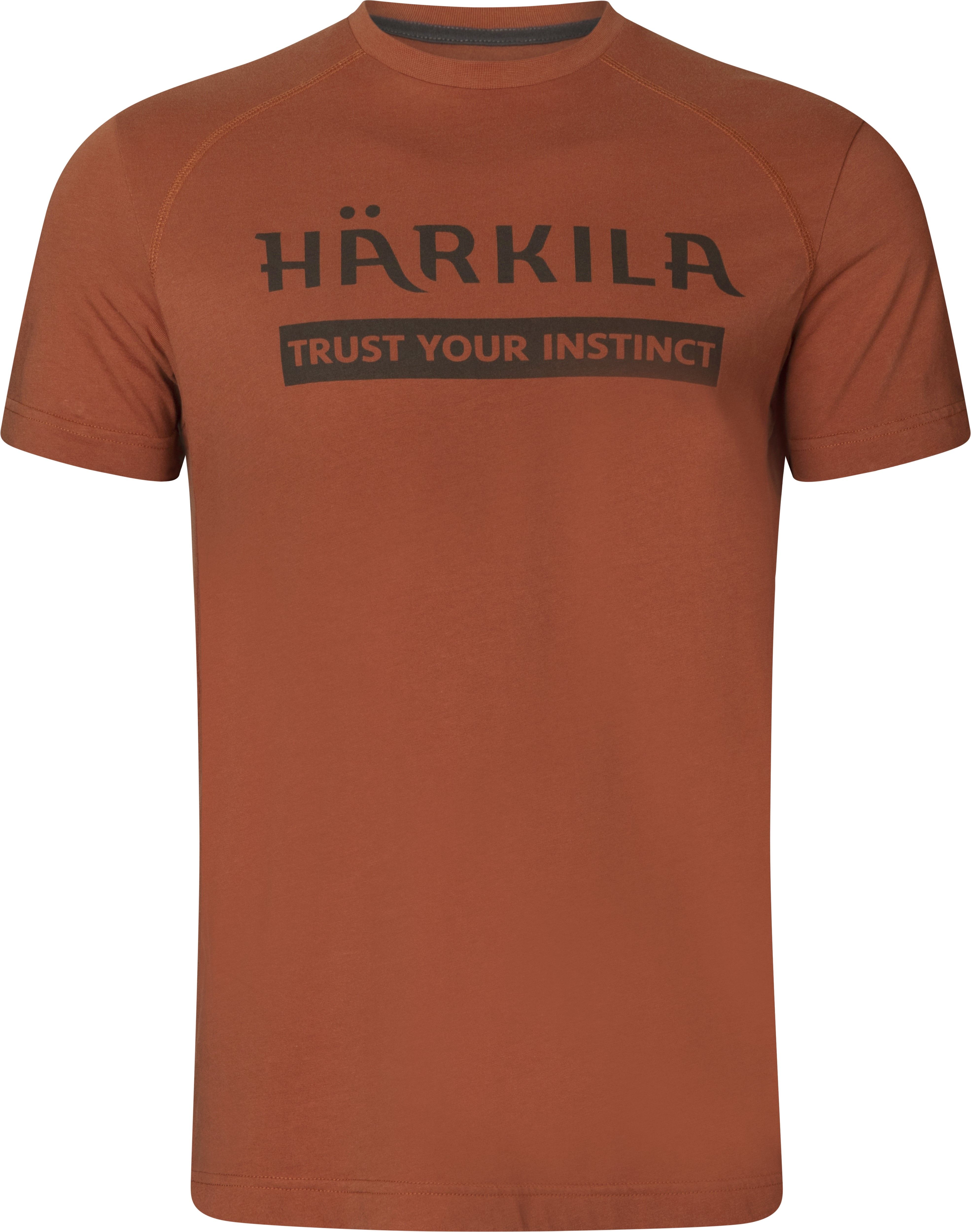 Härkila Logo S S T-shirt Arabian Spice