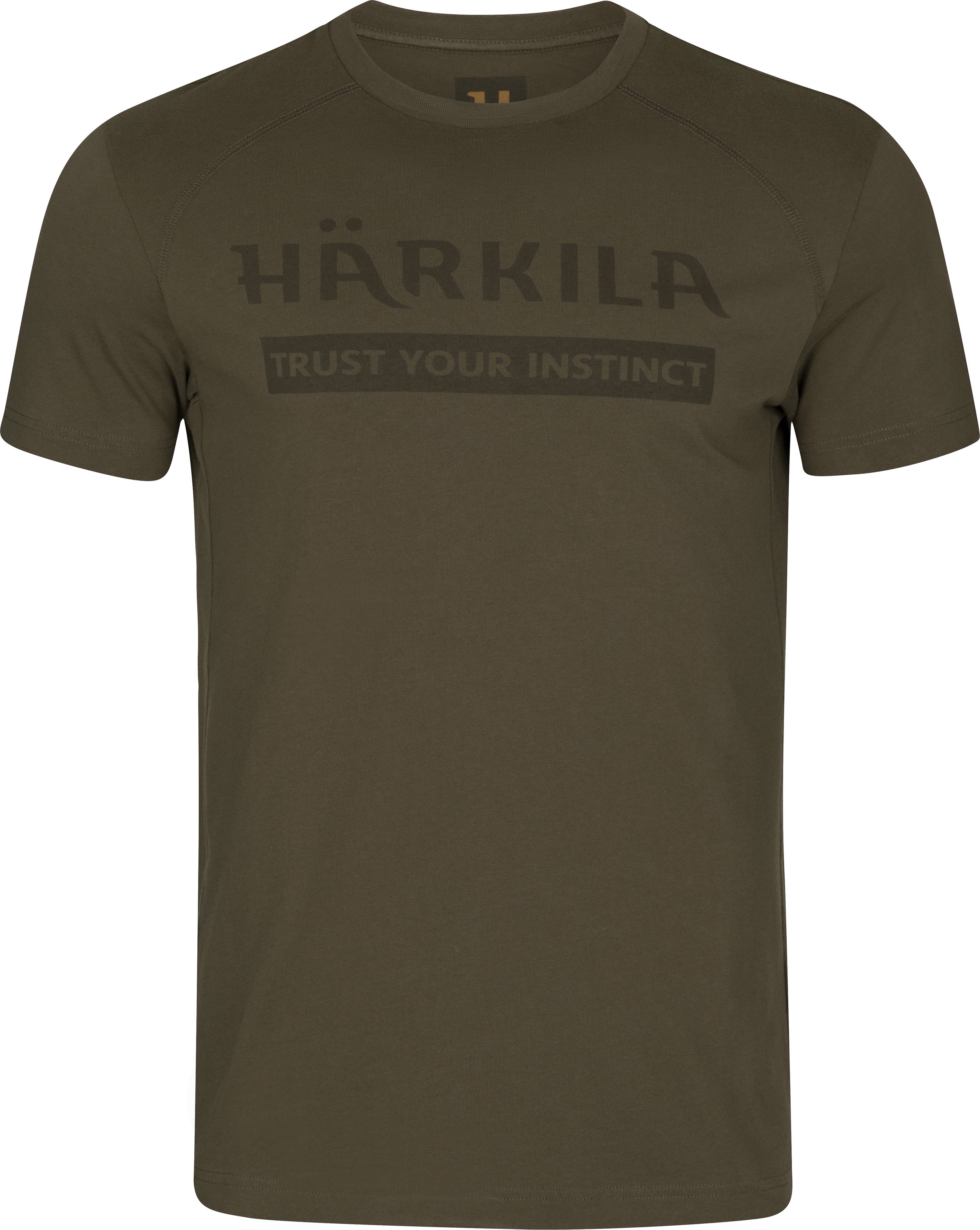 Härkila Logo S S T-shirt Willow Green
