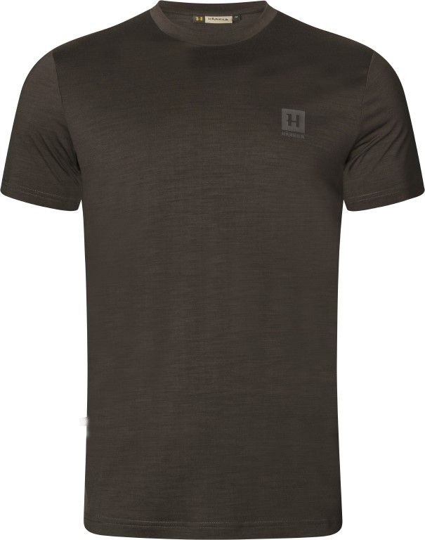 Härkila Base All son S S Shirt Shadow Brown