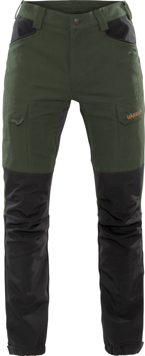 Härkila Scandinavian Trousers Willow metsästyshousut, Duffel Green/Black