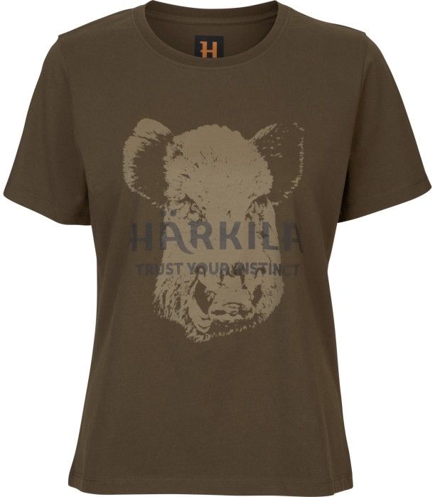 Härkila Wildboar S S T-Shirt Women Willow Green