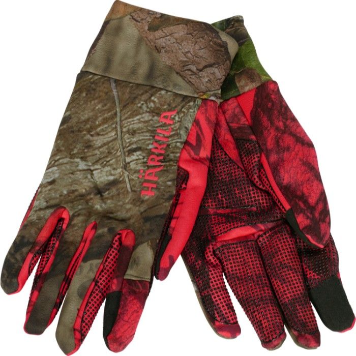 Härkila Moose Hunter 2.0 Fleece Glove MossyOak Break-Up Country/MossyOakRed