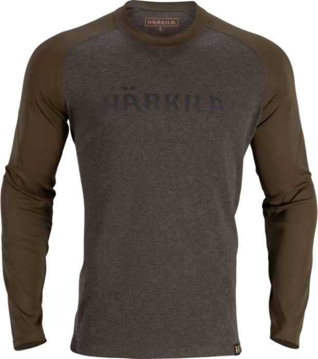 Härkila M's Metso Long Sleeve T-Shirt Willow Green