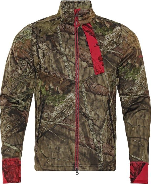 Härkila Moose Hunter 2.0 Fleece Jacket MossyOak Break-Up Country/MossyOakRed