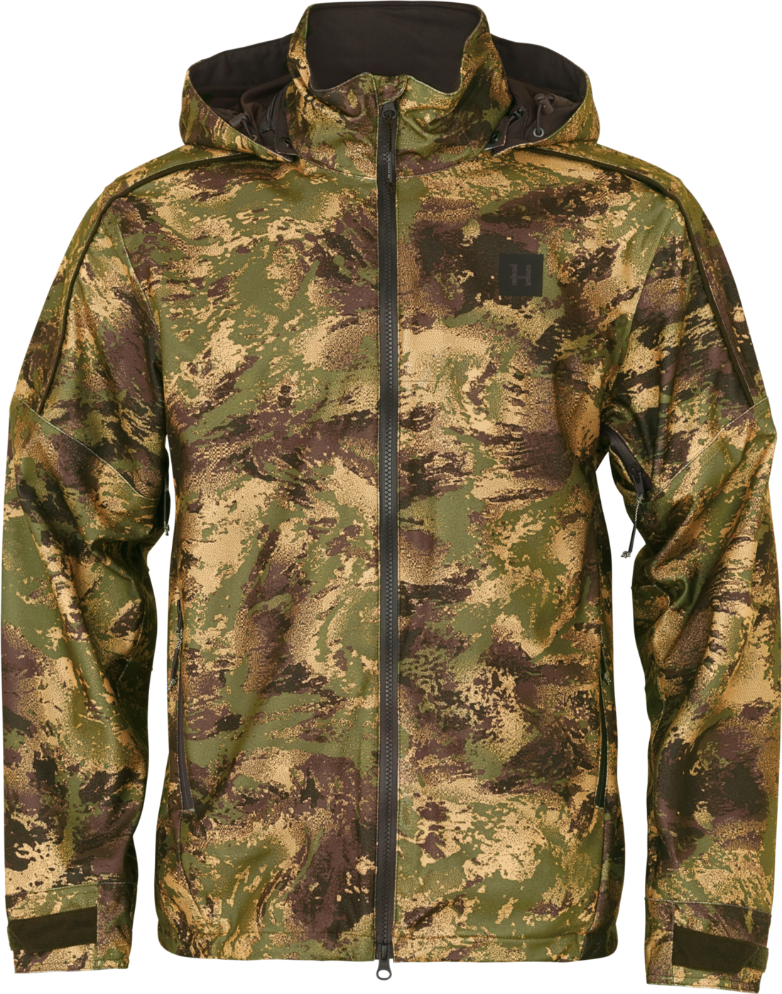 Härkila Deer Stalker Camo HWS Jacket AXIS MSP metsästystakki, Forest Green
