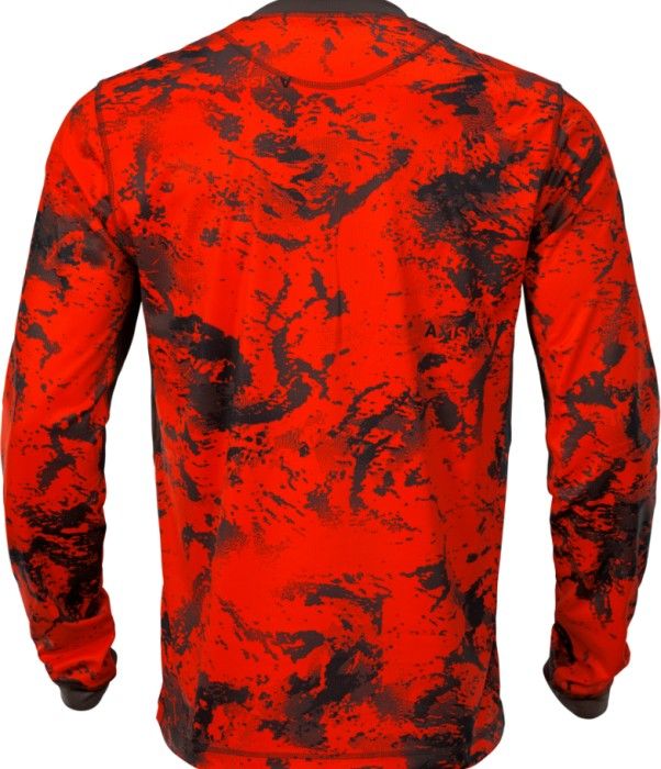 Härkila Wildboar Pro L/S T-Shirt AXIS MSP® Willow Green/Shadow Brown