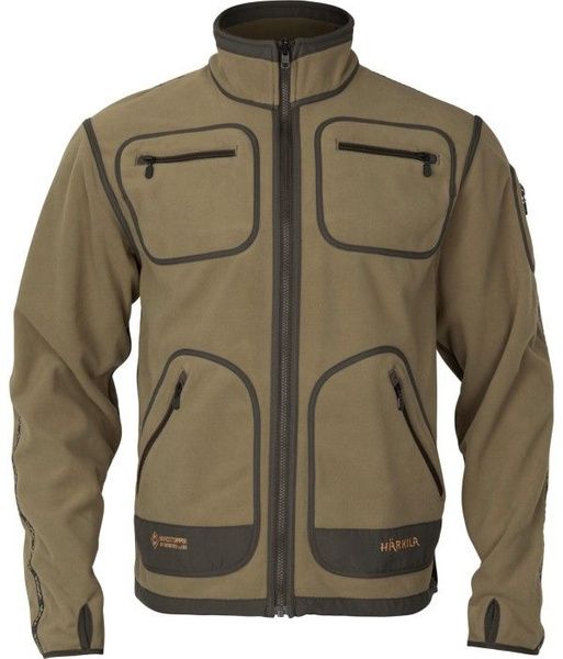 H&auml;rkila M's Kamko Fleece Dark Antique Bronze/Willow Green