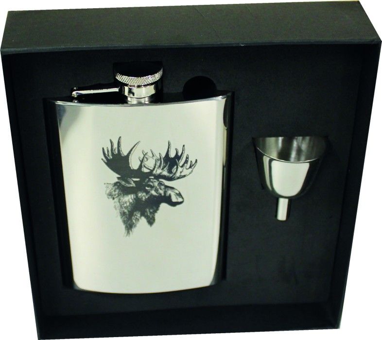 Grey Oak Lommelerke 0.2 l Gaveeske Elg