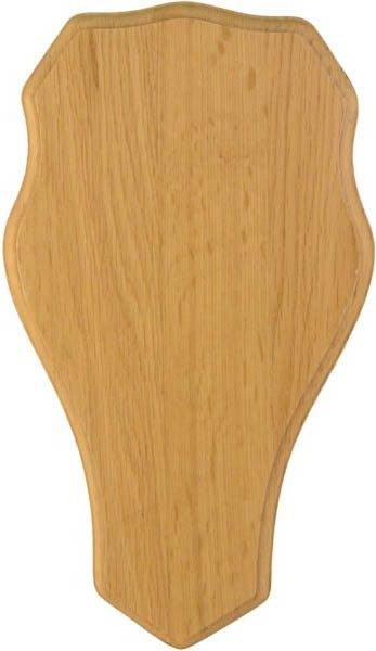 Grey Oak -peuratrofeen taustalevy, 33 x 19 cm, vaalea tammi