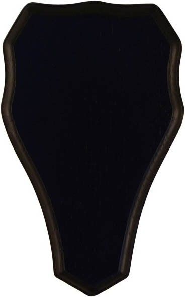 Grey Oak -kauristrofeen taustalevy, 19 x 12 cm, tumma tammi