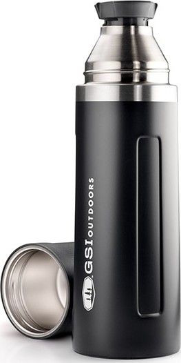 GSI Outdoors Glacier Stainless Vacuum Bottle 1 L Black
