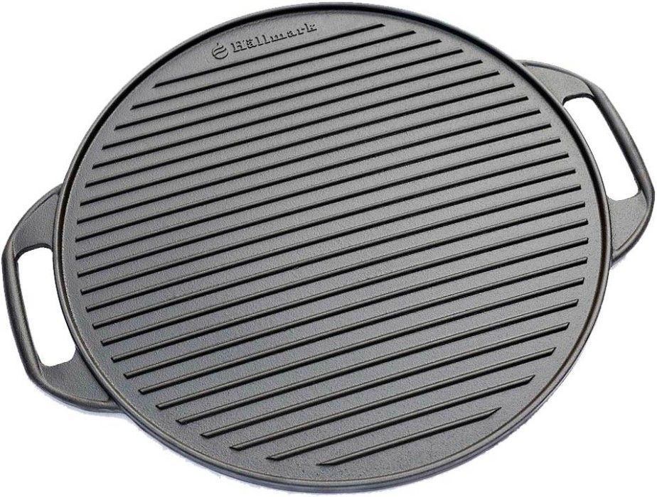Hällmark Cast Iron Grill Pan kaksipuolinen grillipannu, 42 cm