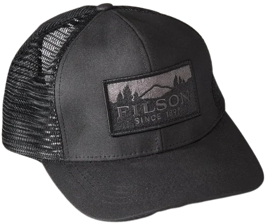 Filson Logger Mesh Cap Black