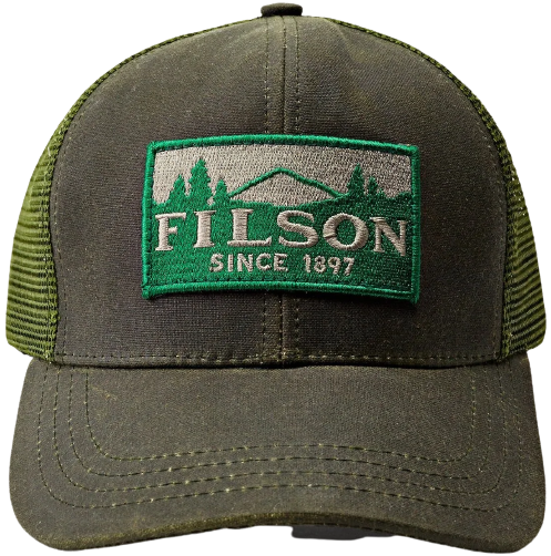 Filson Logger Mesh Cap Otter Green