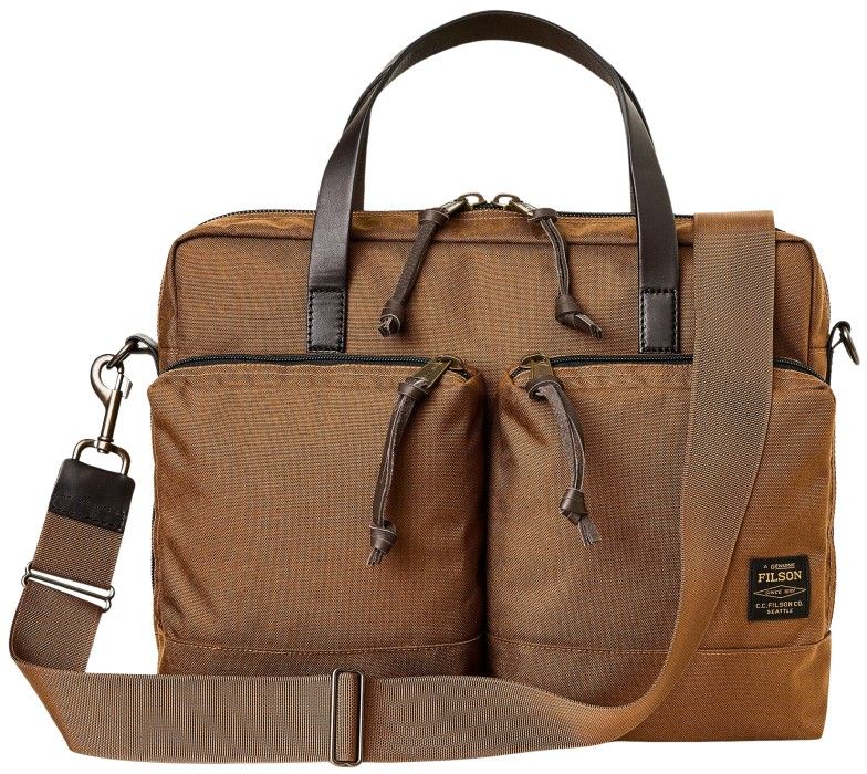 Filson Dryden Briefcase Whiskey
