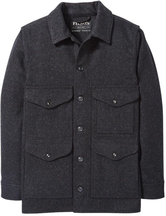 Filson M's Mackinaw Cruiser Charcoal