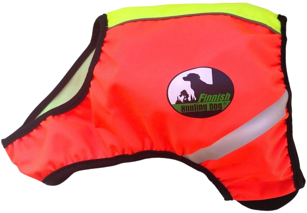 FinNero FinNero UKKO huomioliivi, L, punainen/keltainen