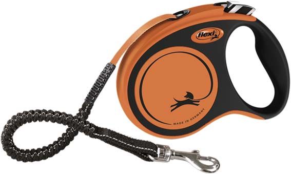 Flexi XTREME 5 m Band S Svart/Orange