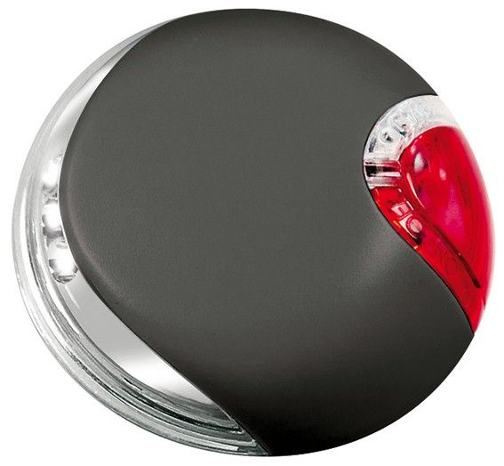 Flexi LED-belysning ø 7 cm Svart