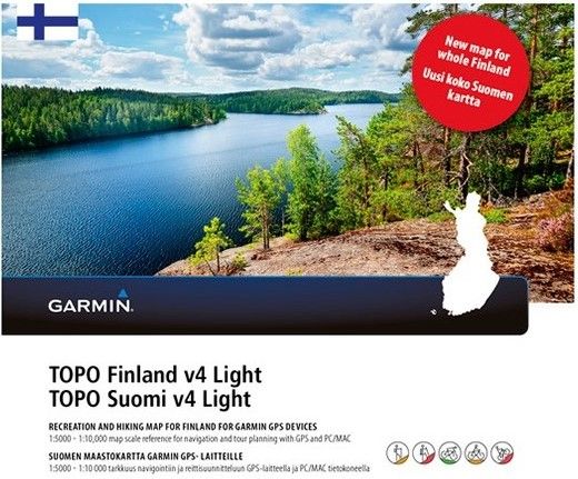 Garmin TOPO Suomi v4 Light