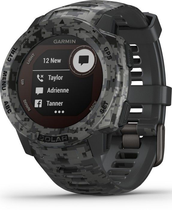 Garmin Instinct Solar Camo 1 Graphite Camo