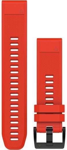 Garmin QuickFit 22 mm Armbånd Rød Silikon