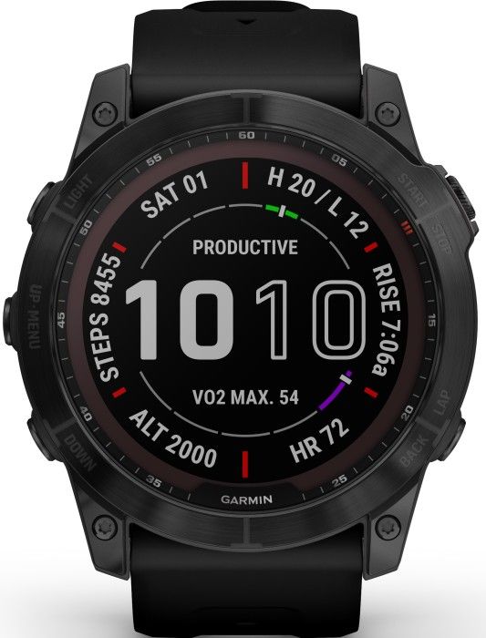 Garmin Fenix 7 Sapphire Solar Black Titanium