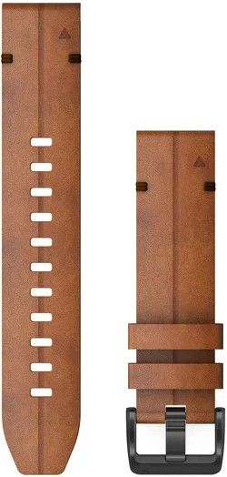 Garmin 6 QuickFit 22mm Watch Band Chestnut Leather